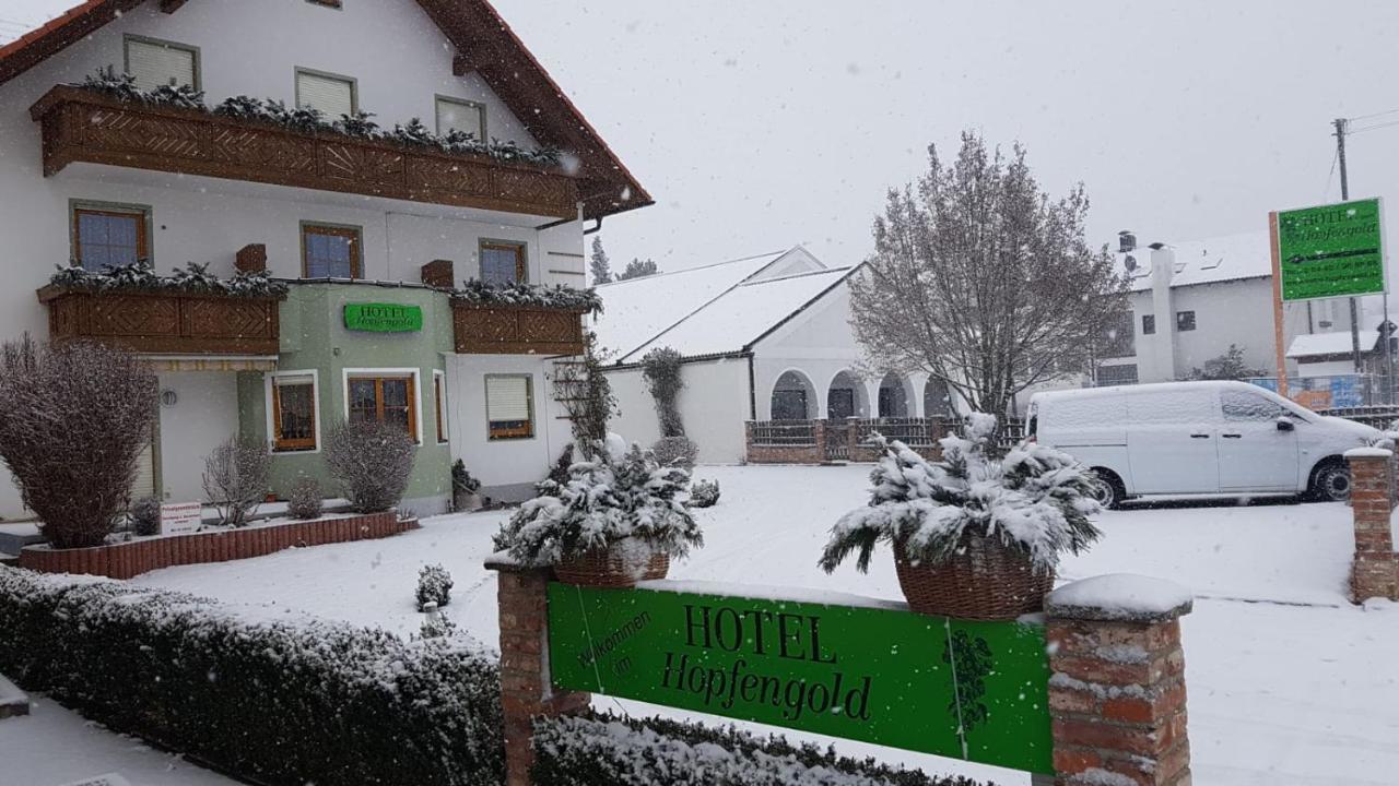 Hotel Garni Hopfengold Wolnzach Exterior foto
